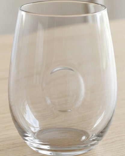 Thwgd Thumb-Indent Stemless Wine Glass 17 oz Clear - Lifestyle view